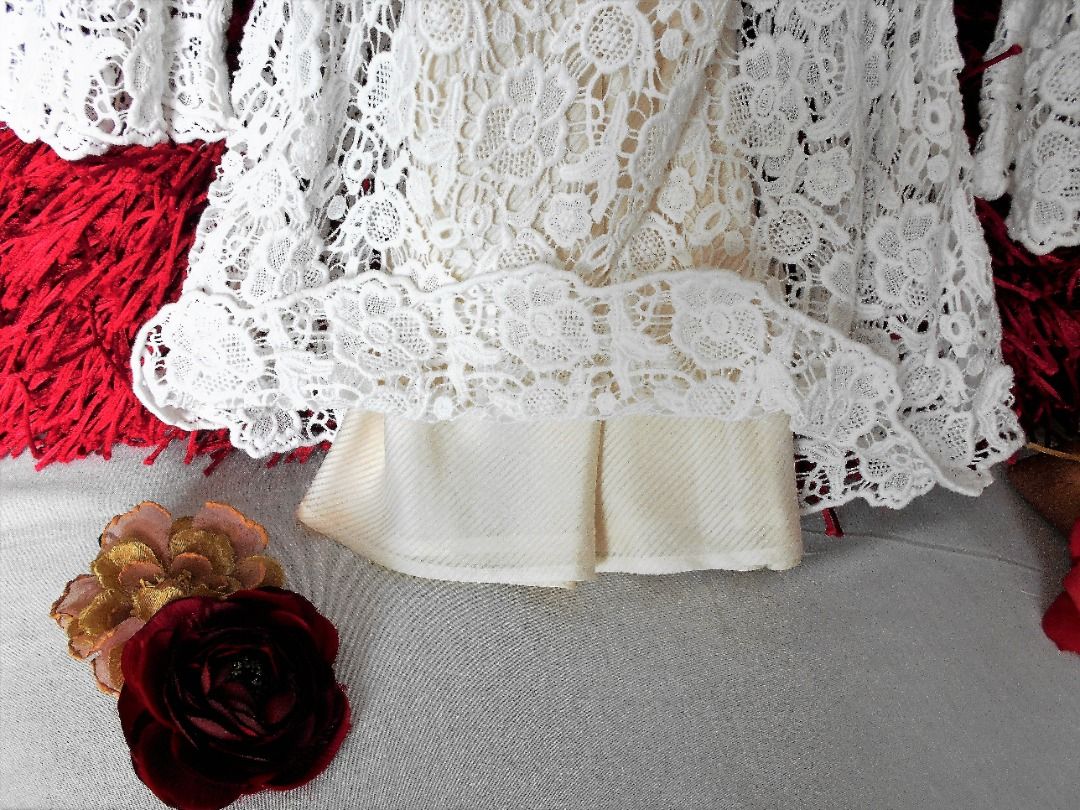 Dvf white deals lace dress