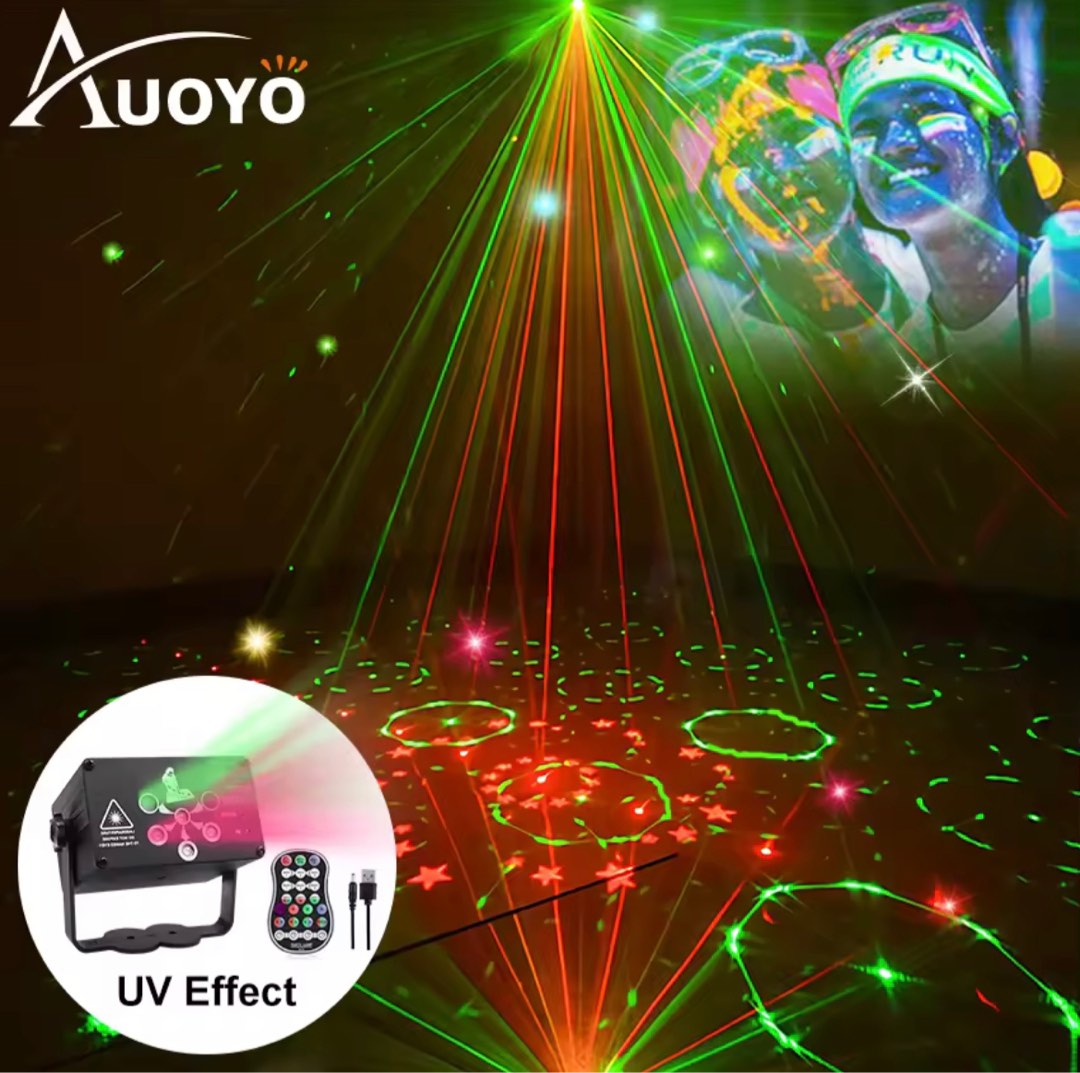 Laser Light Projector with Remote, TV & Home Appliances, TV & Entertainment, Projectors on Carousell