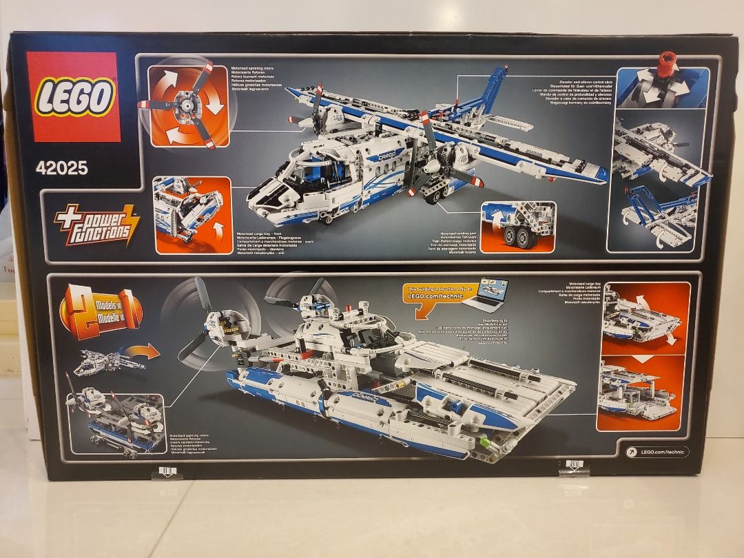 Lego 42025 Technic Cargo Plane Hobbies Toys Toys Games on Carousell
