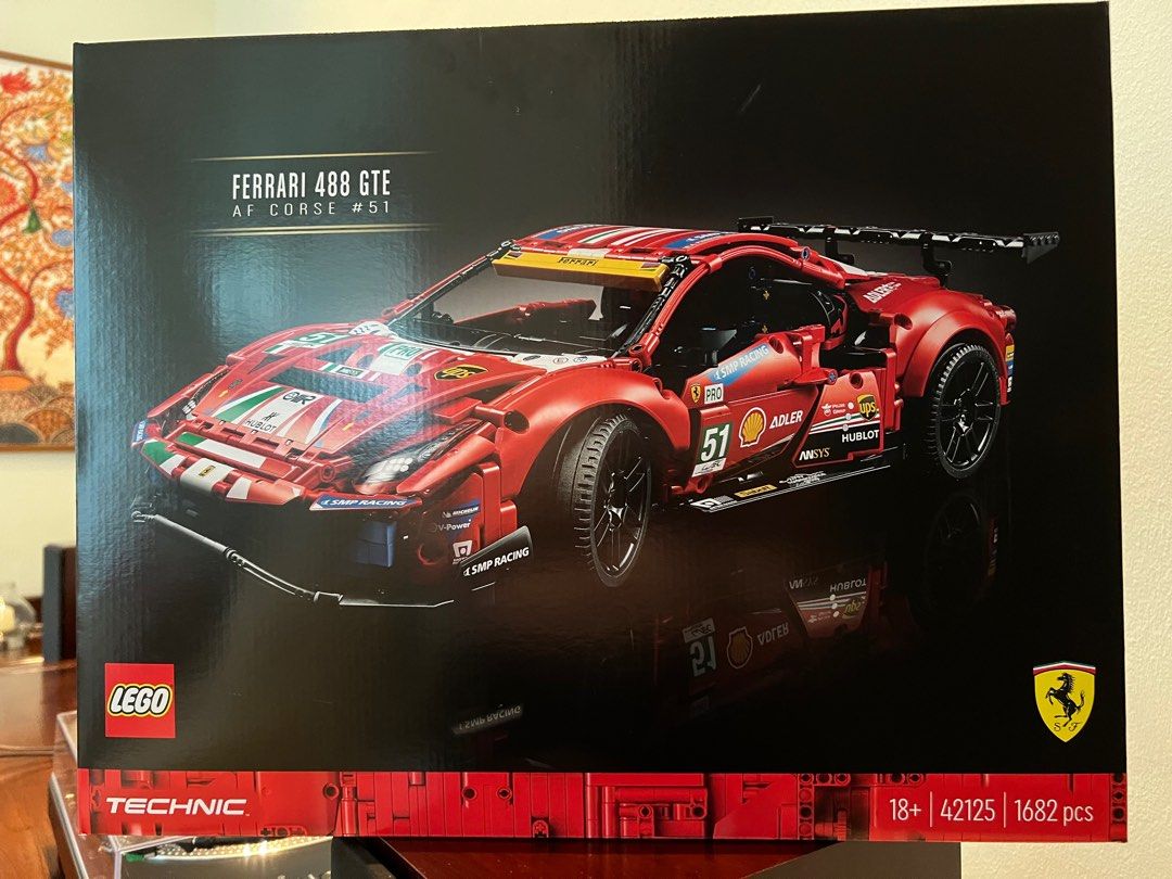 LEGO Technic Ferrari 488 GTE “AF Corse #51” 42125 Super Sports Car