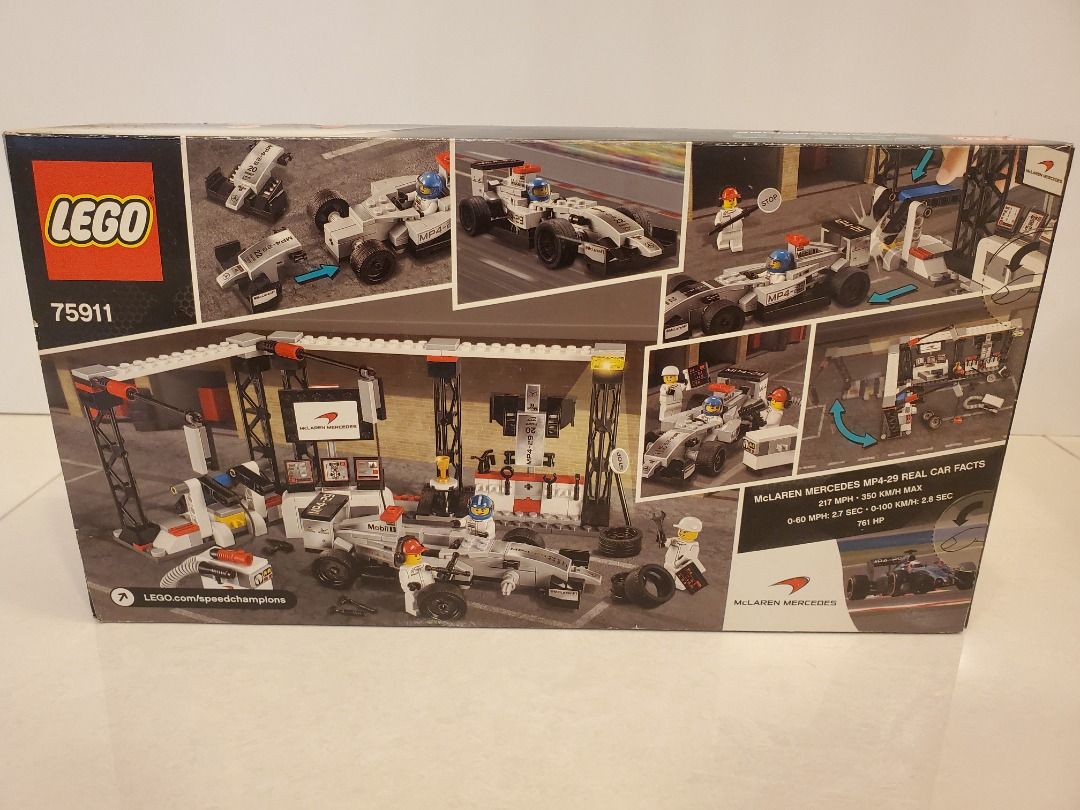 Lego mclaren mercedes pit stop hot sale