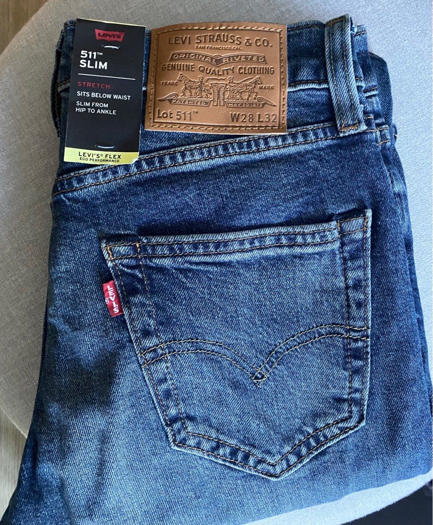 Levi's 511 slim 2025 from hip to ankle