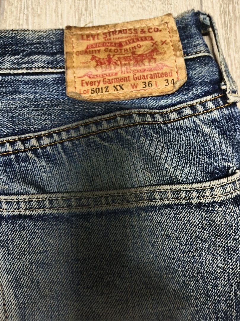 Levis Big E 501Z XX Men s Fashion Bottoms Jeans on Carousell