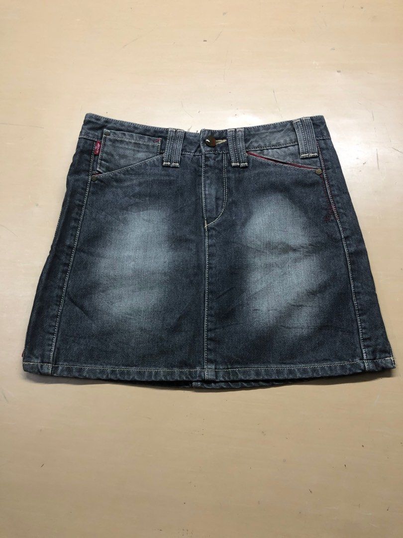 Skirt labuh jeans levis cheap