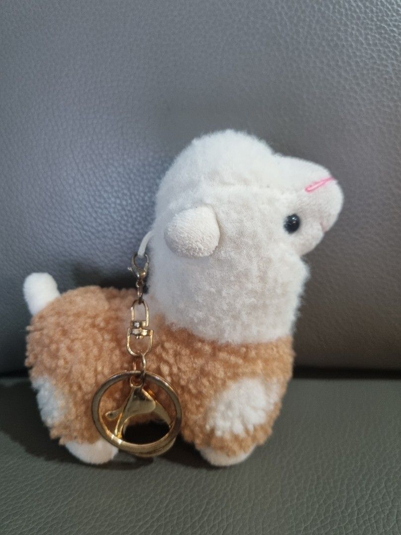 Llama sales plush keychain