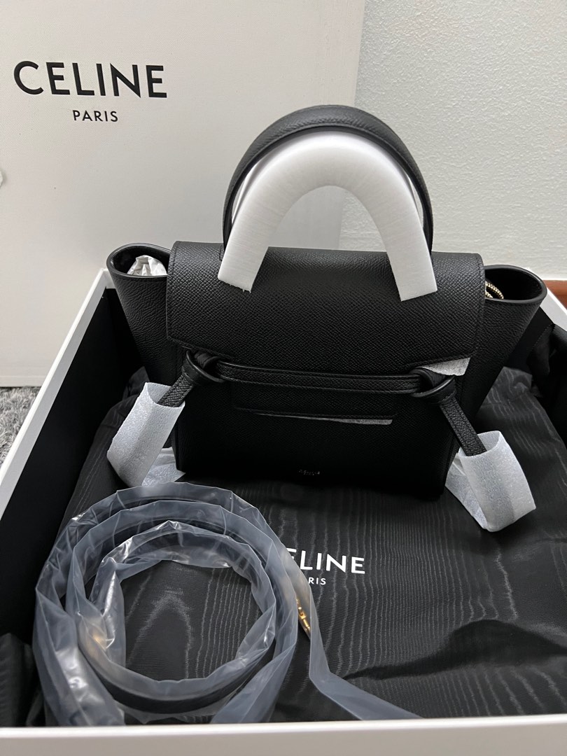 Celine belt discount bag gray