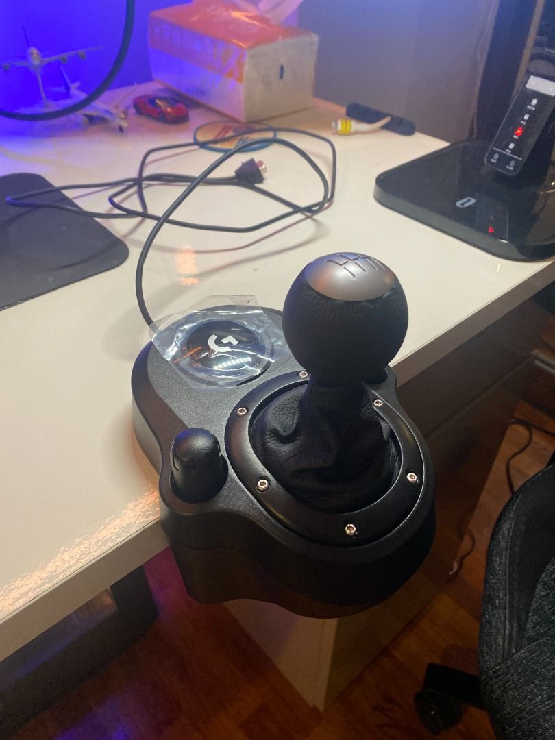 Logitech G920 Steering Wheel + Manual Shifter, Video Gaming, Gaming