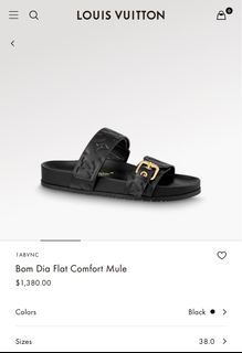 Louis Vuitton Bon Dia flat comfort mule sandal