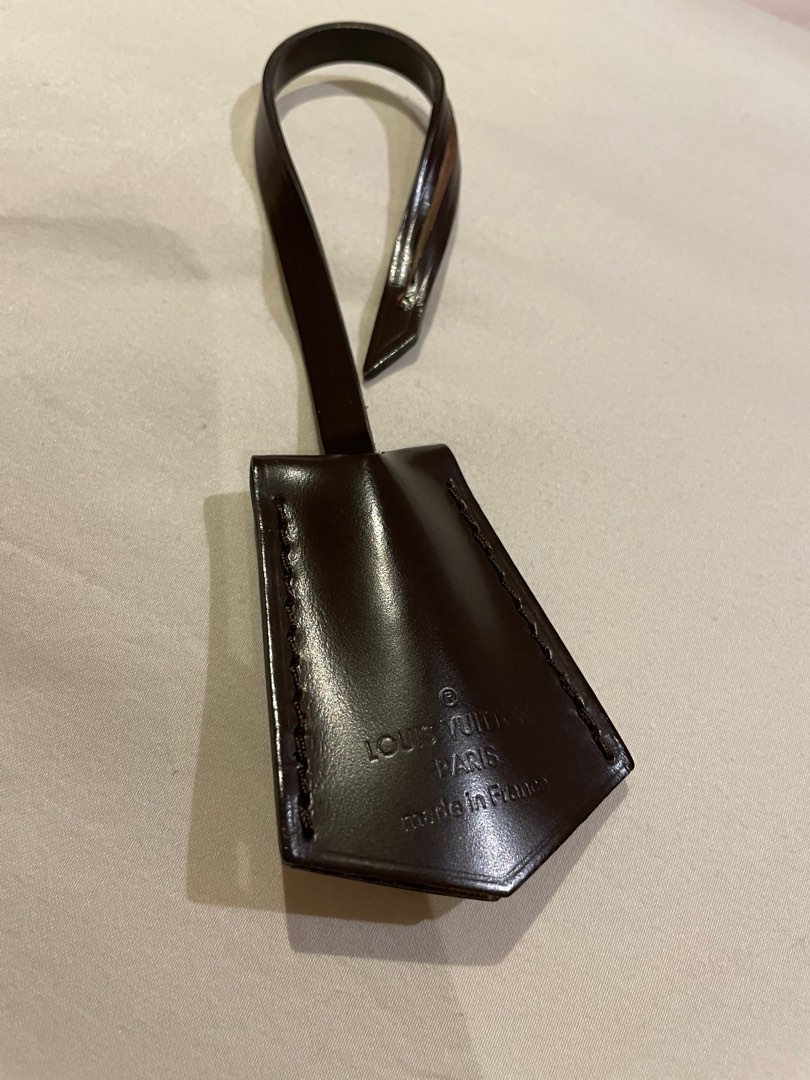 Louis Vuitton, Accessories, Louis Vuitton Calfskin Clochette Key Bell  Holder In Dark Brown Nwt