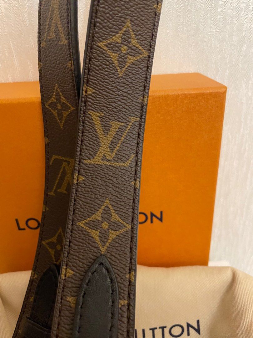 LOUIS VUITTON Shoulder Strap XL J02331 Monogram Canvas Leather
