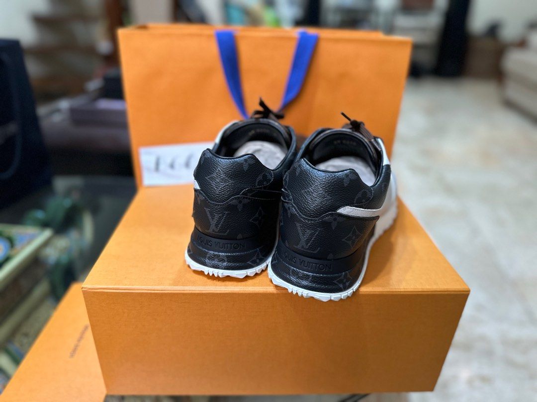 Louis Vuitton Run Away Sneaker, Black, 10.5