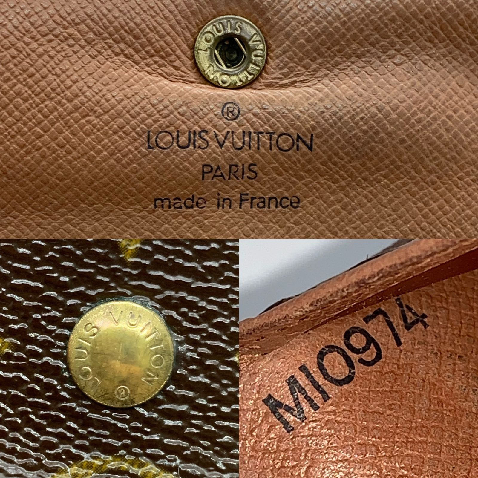 Louis-Vuitton-Monogram-Set-of-3-Wallet-Brown-M61675-M61215 – dct
