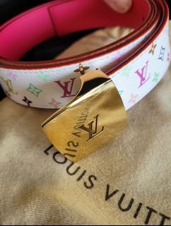 Louis Vuitton Fluo June Adjustable Bracelet - MP2145 Neon Yellow