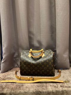 Louis Vuitton Speedy Bandouliere Gold Plate Hardware Service by Bag Pro  Malaysia 🇲🇾 