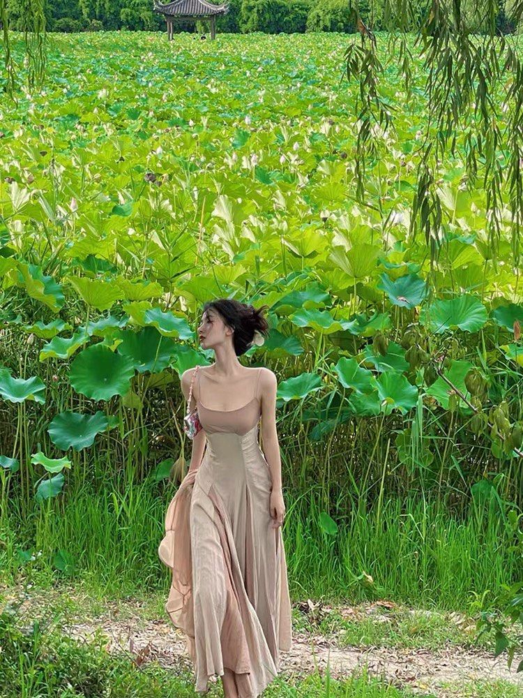 Maxi long elegant sweet dress Women s Fashion Dresses Sets