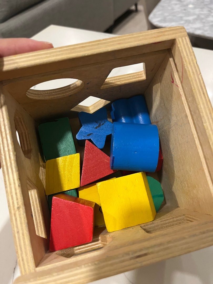 Melissa & doug cheap shape sorting cube