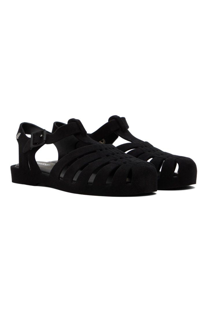 Melissa black sandals hotsell