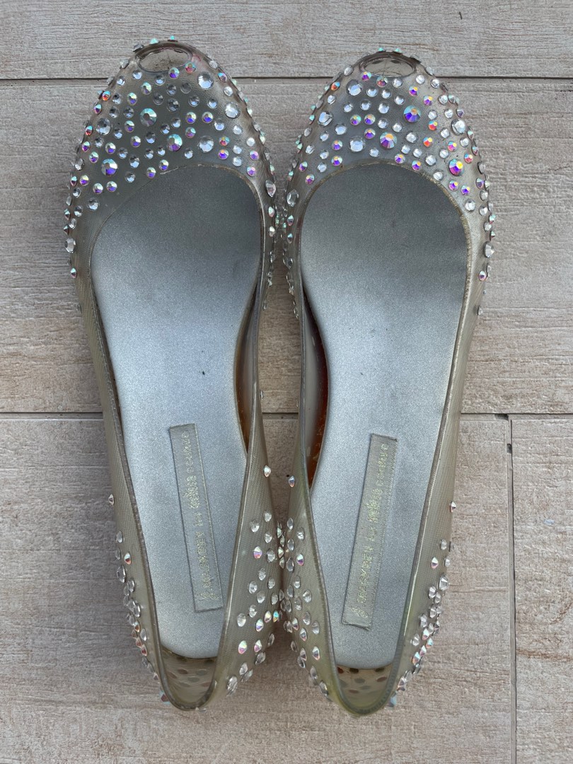 Melissa Swarovski Flats in size 7