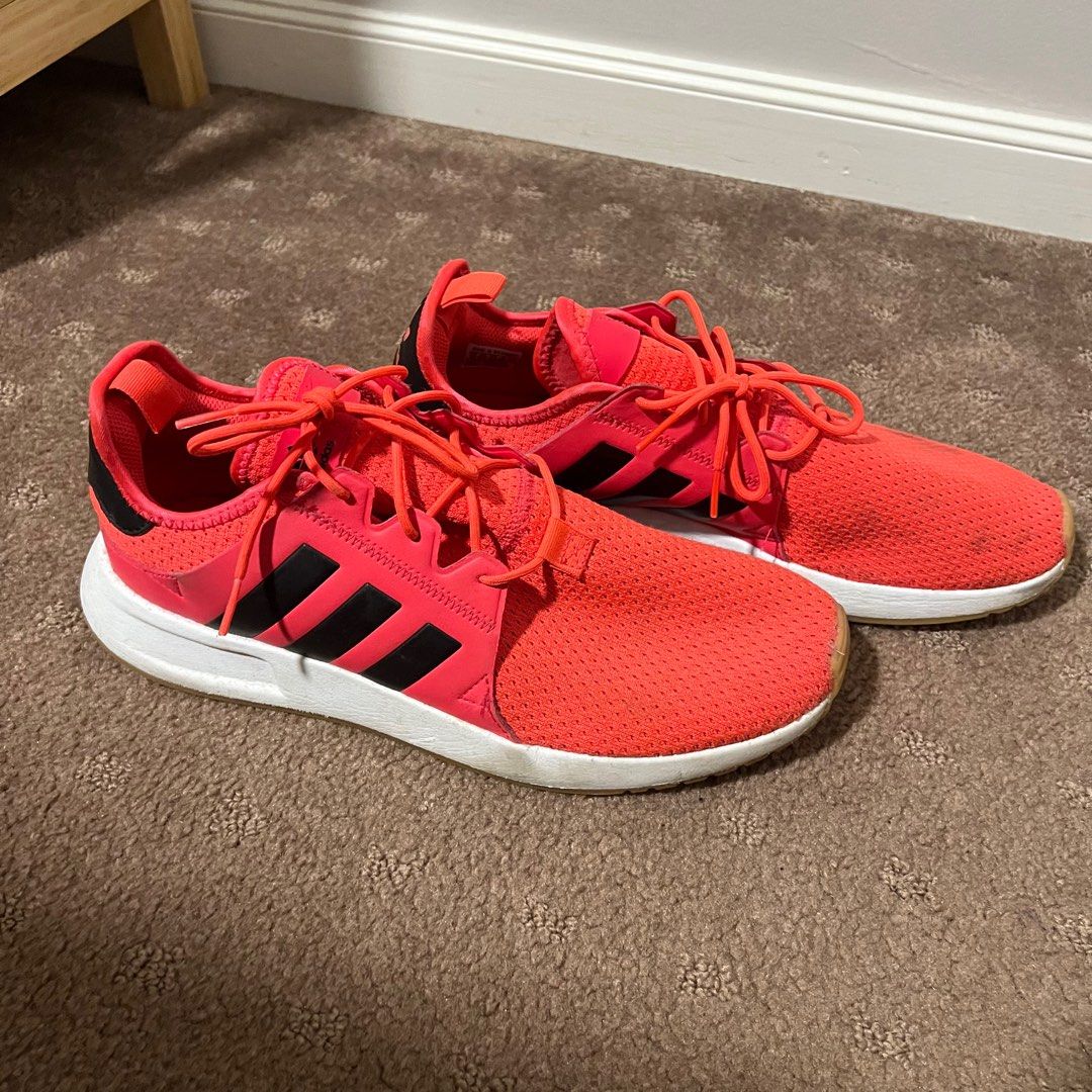 Mens red hotsell adidas joggers