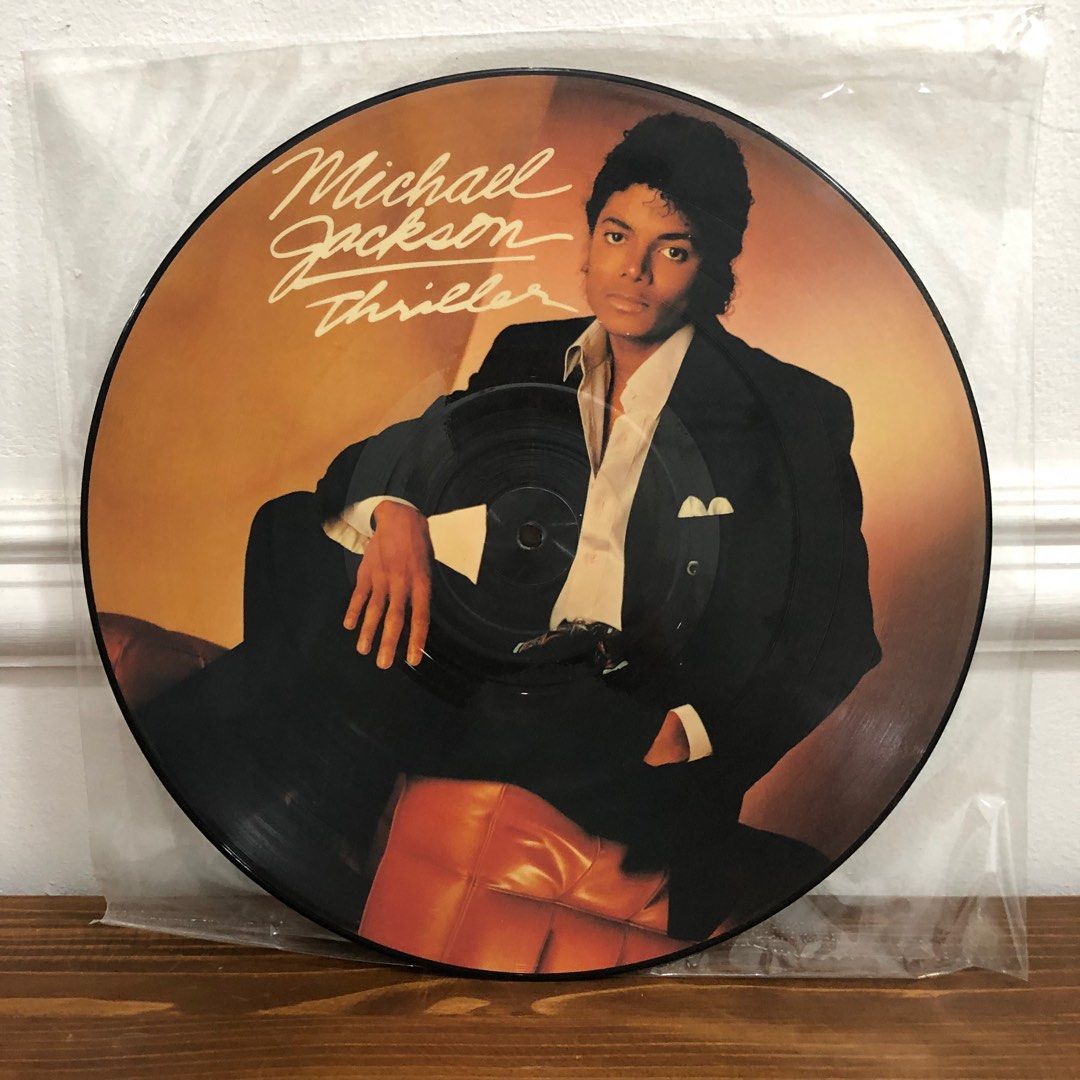 Vtg 1982 MICHAEL JACKSON Album THRILLER Record 1ST PRESSING Vinyl OG NEAR  MINT!!