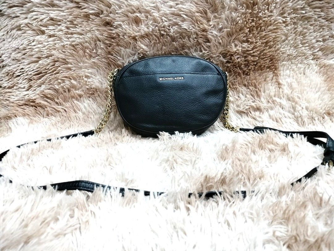 Michael kors sales ginny bag black