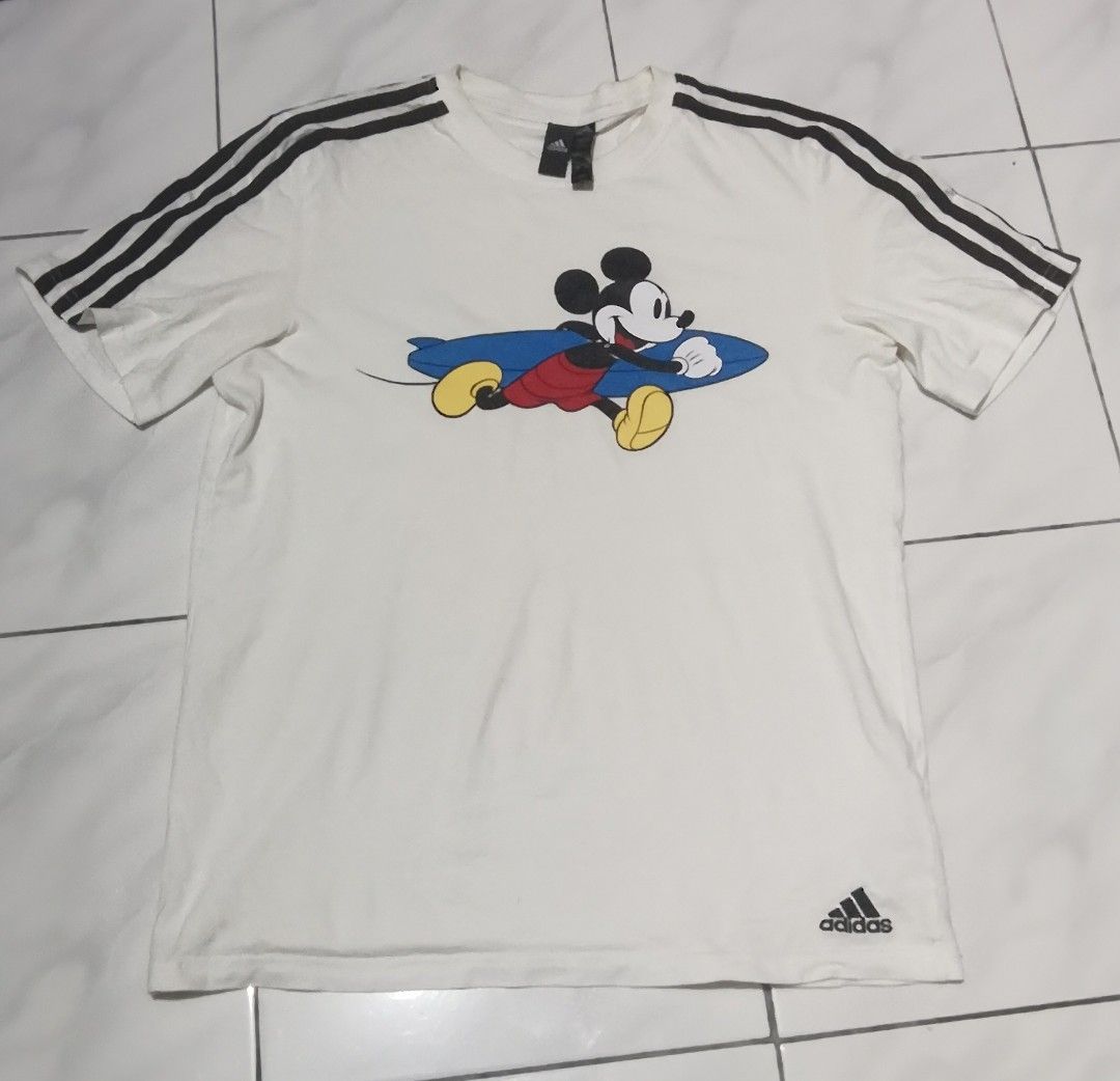 Adidas mickey store mouse t-shirt
