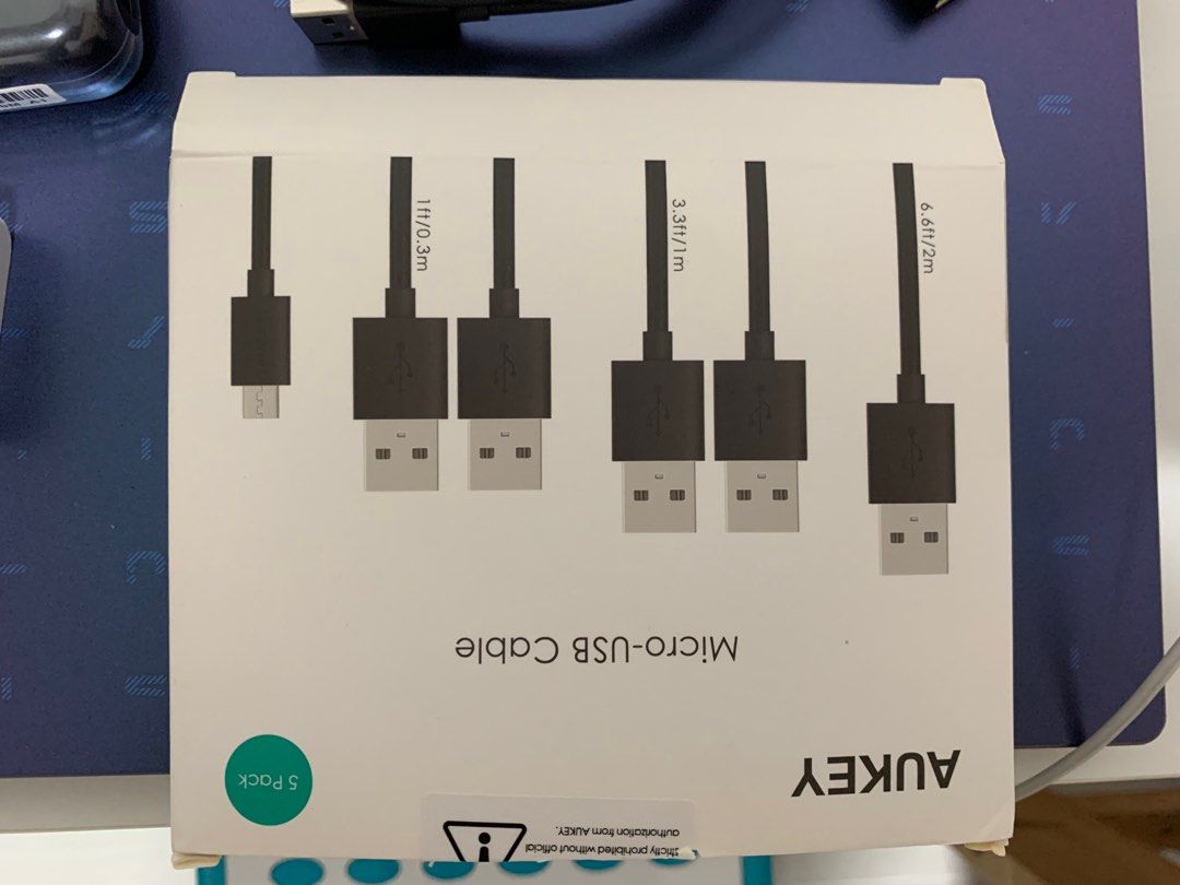 Micro-USB cable (Category: Cables & Adaptors) located in Singapore. Submitted by jeff_sh_lu (Listing ID 1264049147, Image 1). Description: .