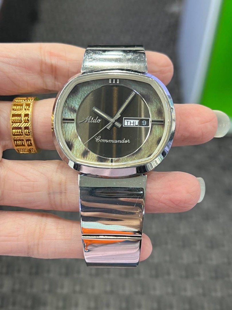 MIDO COMMANDER SWISS MADE AUTOMATIC VINTAGE Men s Fashion