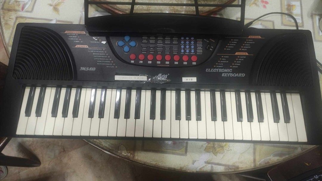 Miles mls 860 electronic clearance keyboard