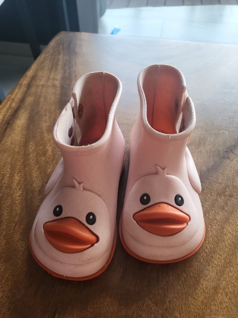 Mini melissa duck boots clearance