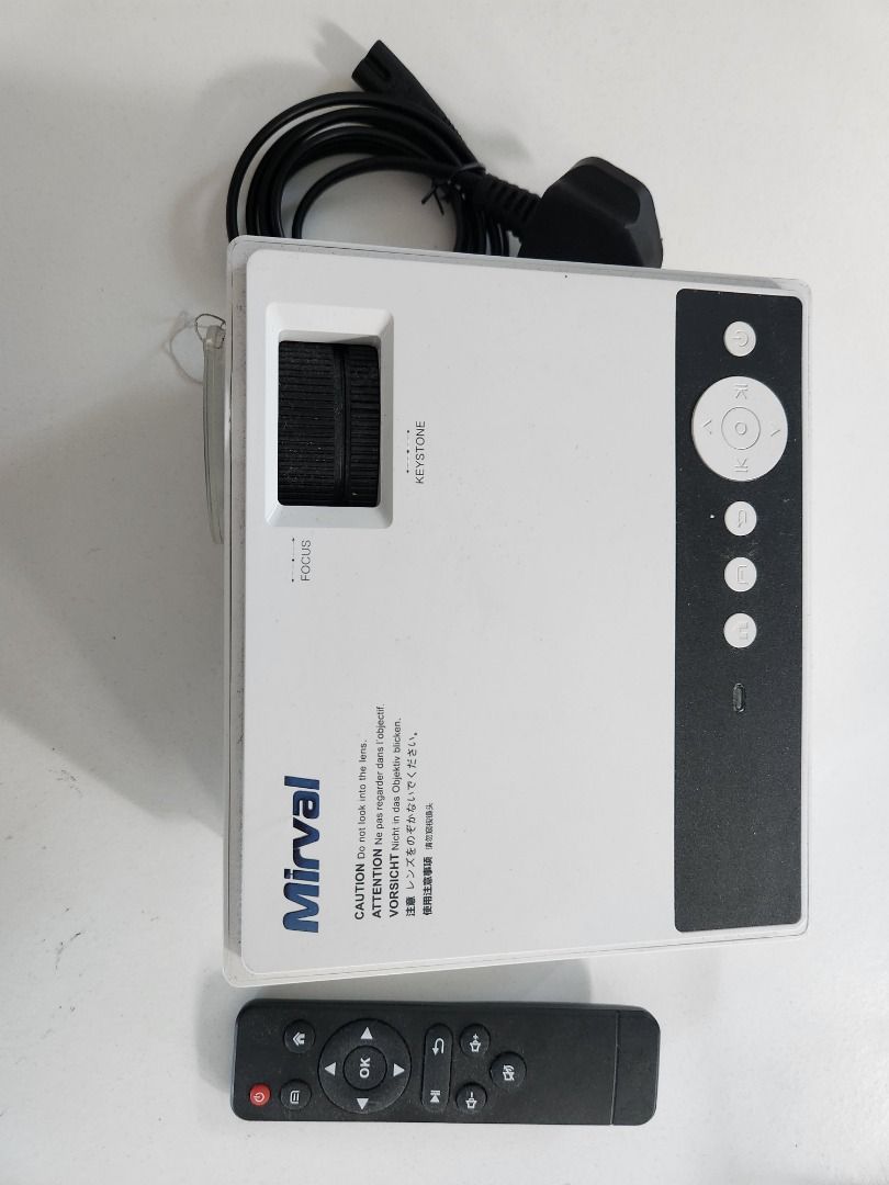 Mirval - Portable Projector, TV & Home Appliances, TV & Entertainment ...