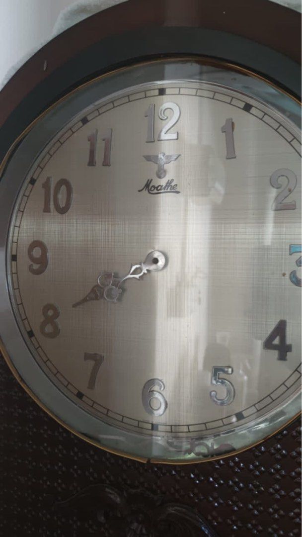Moathe MOATHE GRANDFATHER STAND CLOCK MADE IN GERMANY, Furniture & Home Living ...