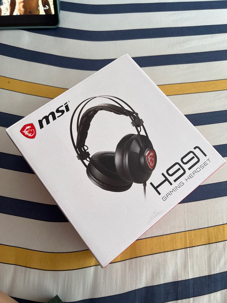 MSI H991 Gaming Headset, Audio, Headphones & Headsets on Carousell