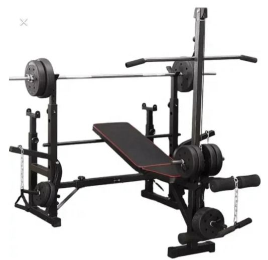 HASHTAG FITNESS 20in 1 bench & home gym equipment for men lat pulldown  handle - Hashtag Fitness : Online gym equipments for home