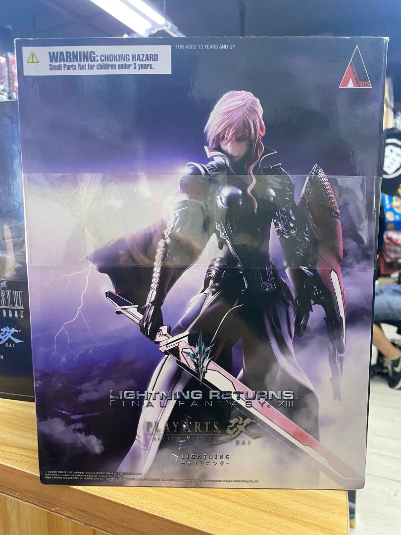 SOLD (N)開封品Playarts Play Arts Kai Lightning Returns Final