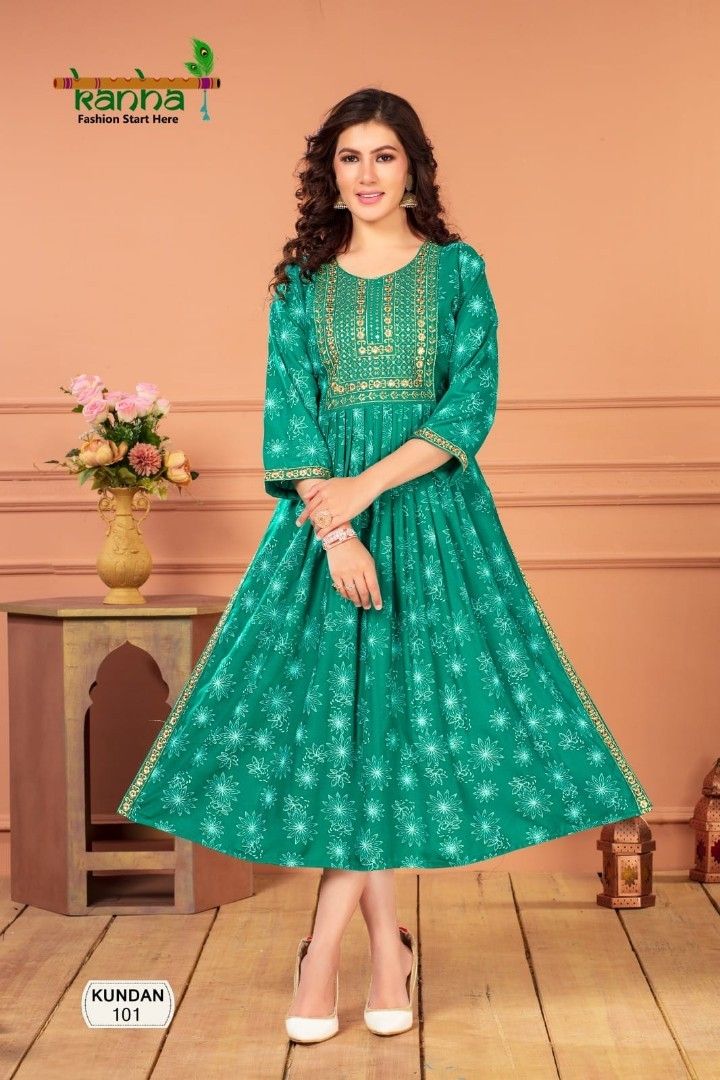 Frock cut cheap kurti