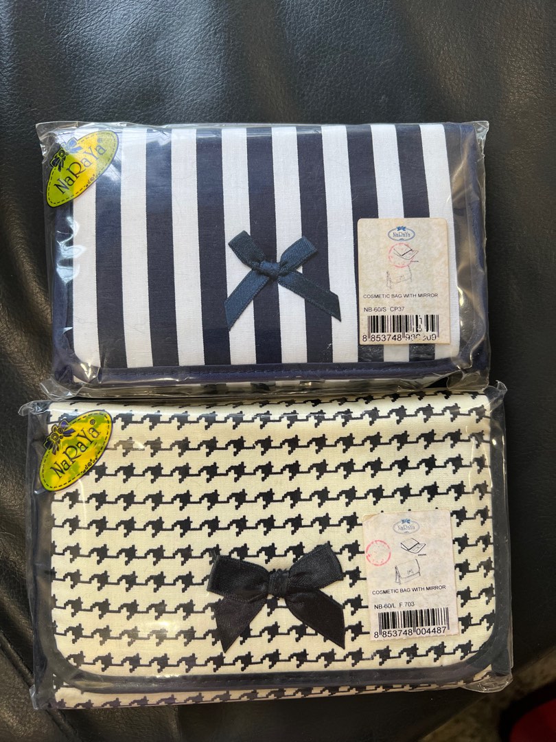 Naraya cosmetic bag with mirror store