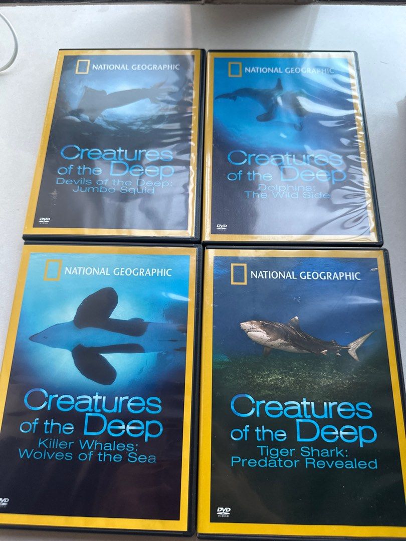 National Geographic creatures of the deep collection dvd set, 興趣