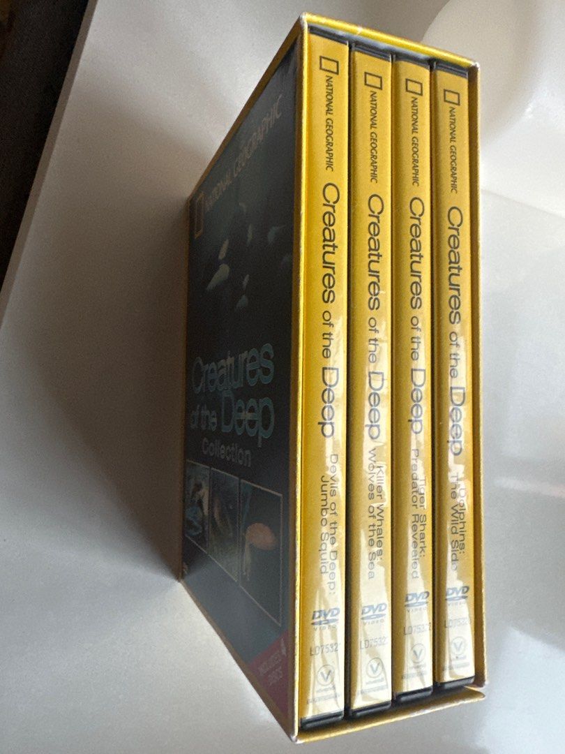 National Geographic creatures of the deep collection dvd set, 興趣
