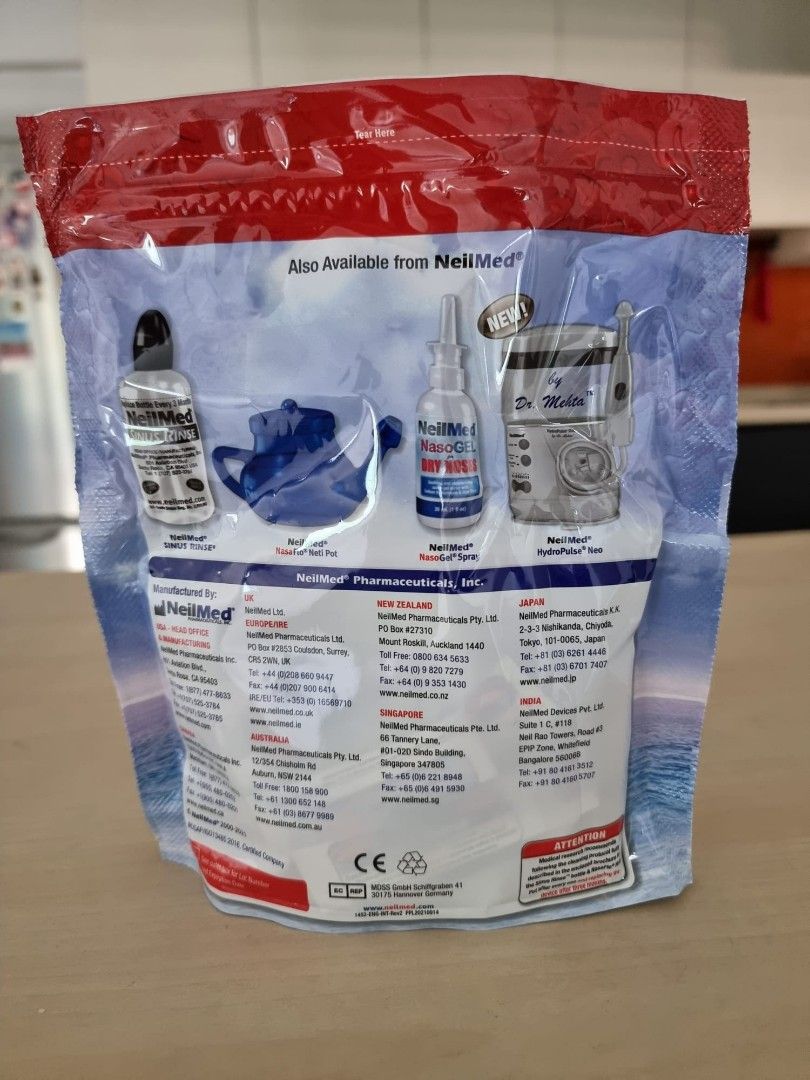 NeilMed Sinus Rinse, Health & Nutrition, Medical Supplies & Tools on