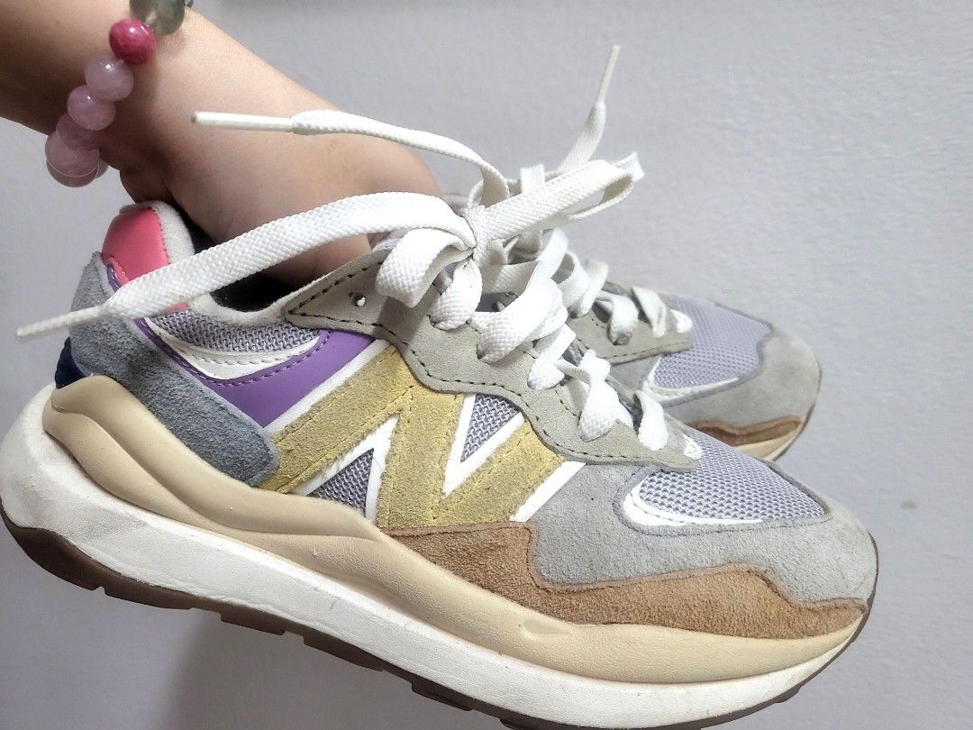 New Balance 57 40 Silver Mink Blue Women s Fashion Footwear