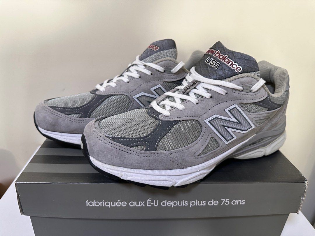 New Balance 990 V3 GY3原祖灰, 男裝, 鞋, 波鞋- Carousell