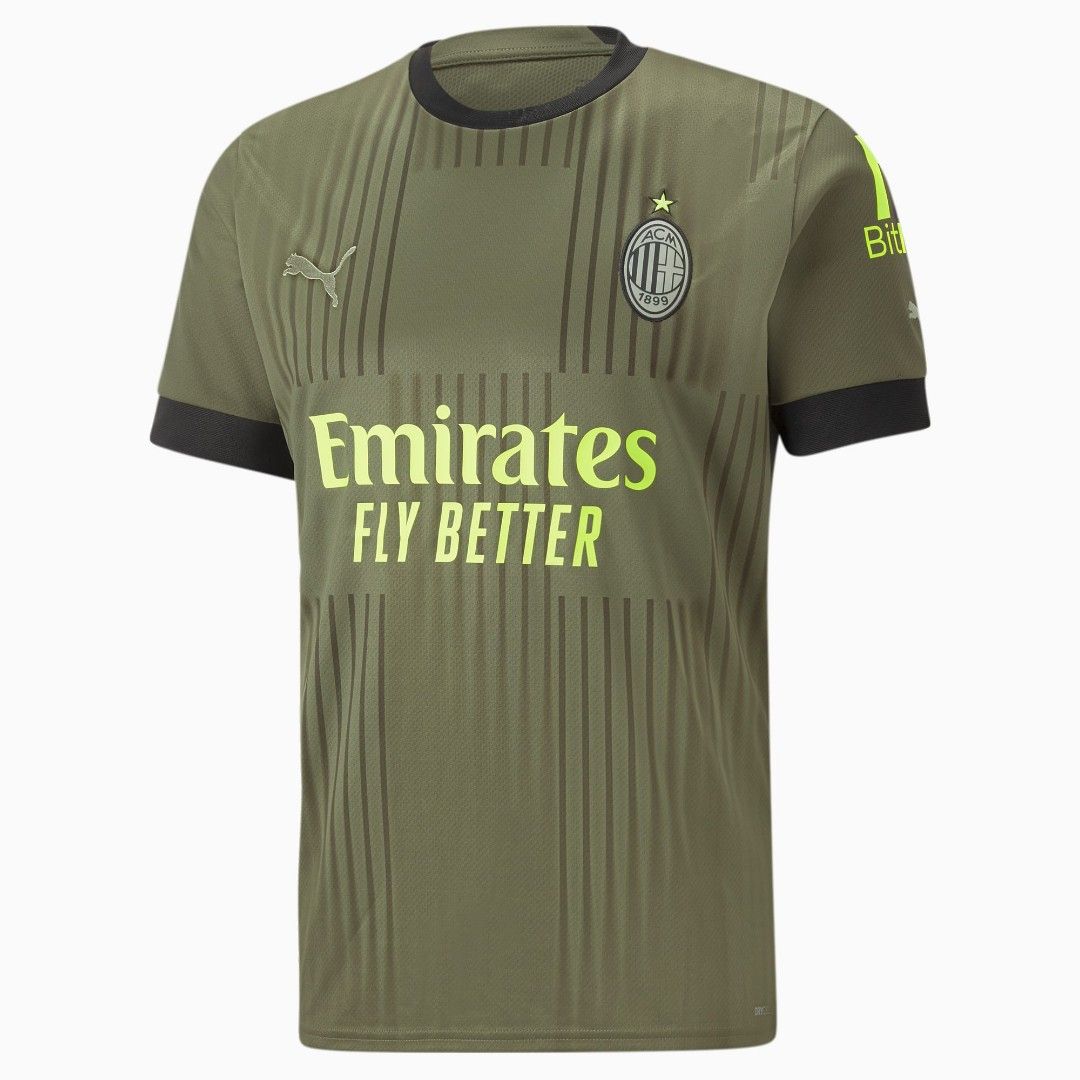 New Original Puma AC Milan 3rd Jersey 22 23