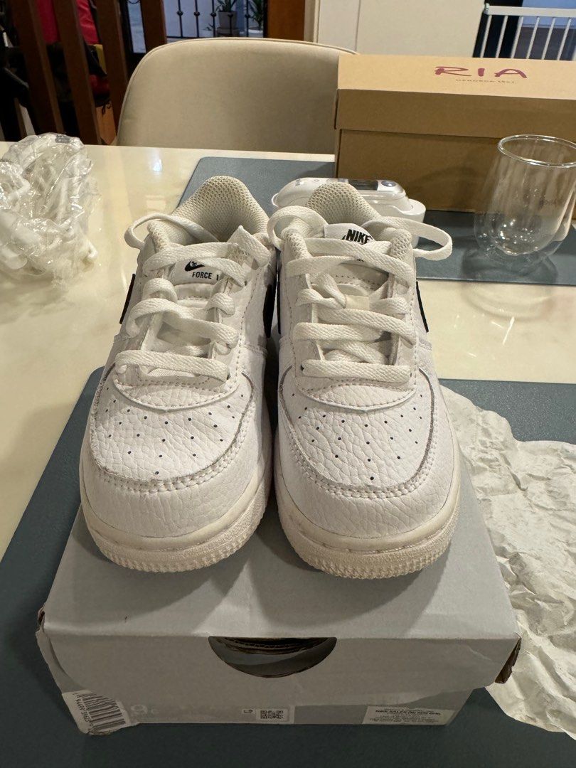 toddler orange air force ones
