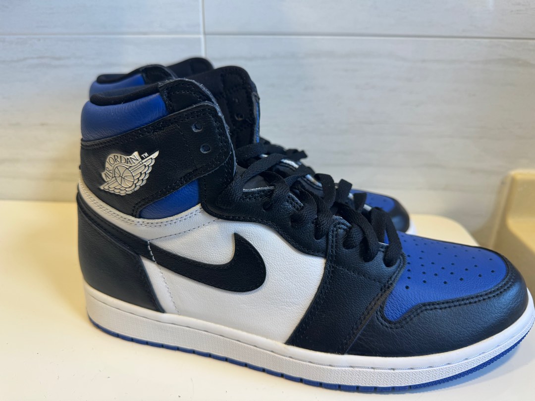 Nike Air Jordan 1 Retro High Royal Toe us9.5, 男裝, 鞋, 波鞋