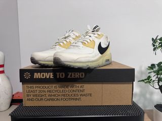 Off white air max shop 90 yellowing