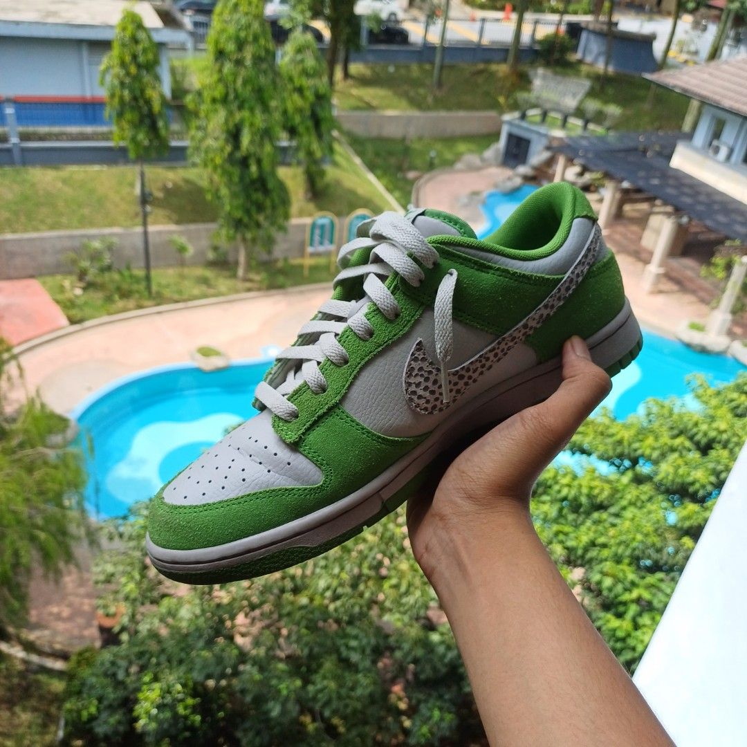 Nike Dunk Low AS Safari Swoosh Chlorophyll, Men