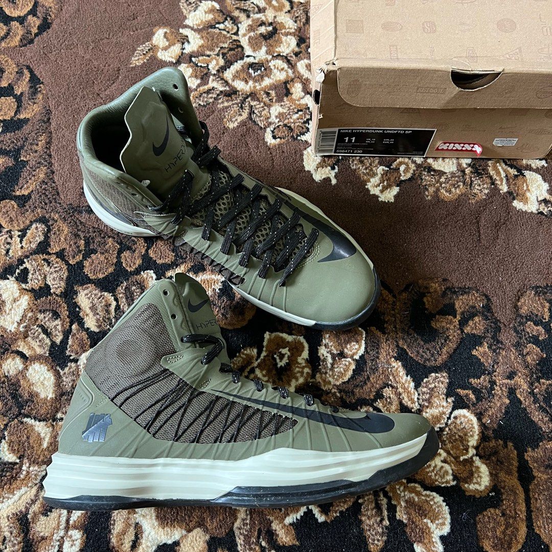 Nike hyperdunk undefeated bukan jordan adidas converse