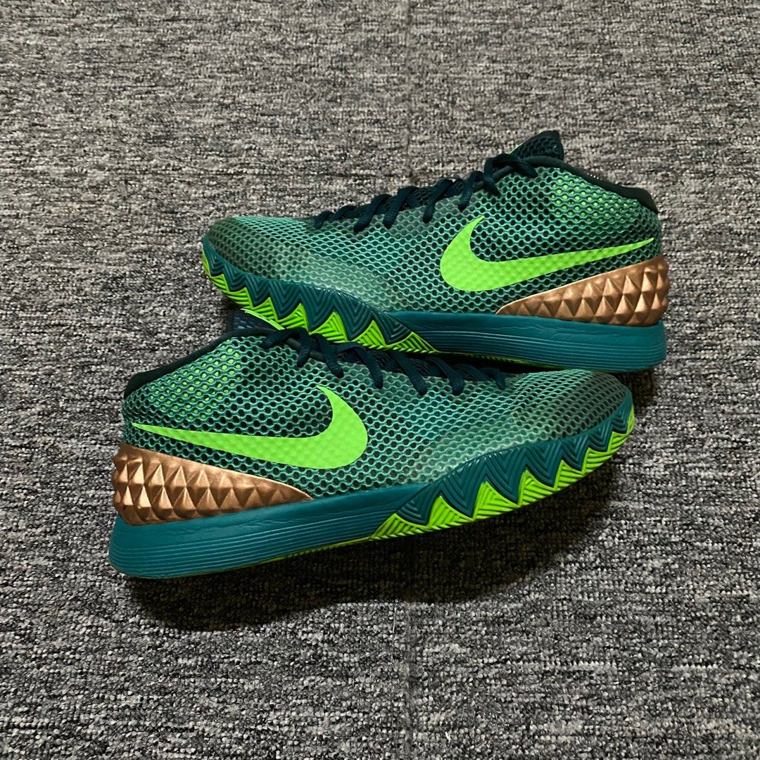 Kyrie green clearance and gold