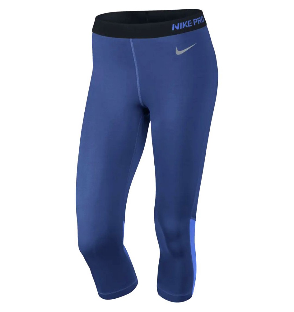 Nike Pro Hypercool Capri Leggings (in BLUE), Women's Fashion